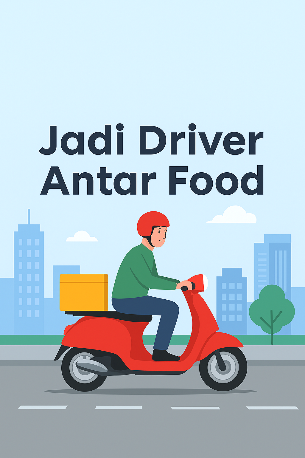 Daftar jadi Driver atau Kurir antar