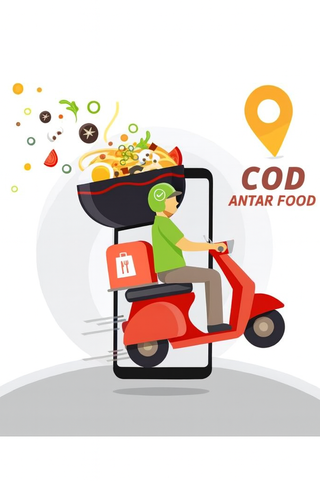 Pesan makanan bisa Cod