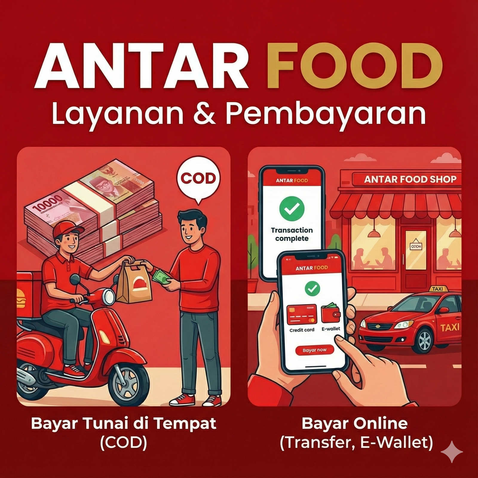 Bisa cod bisa bayar online