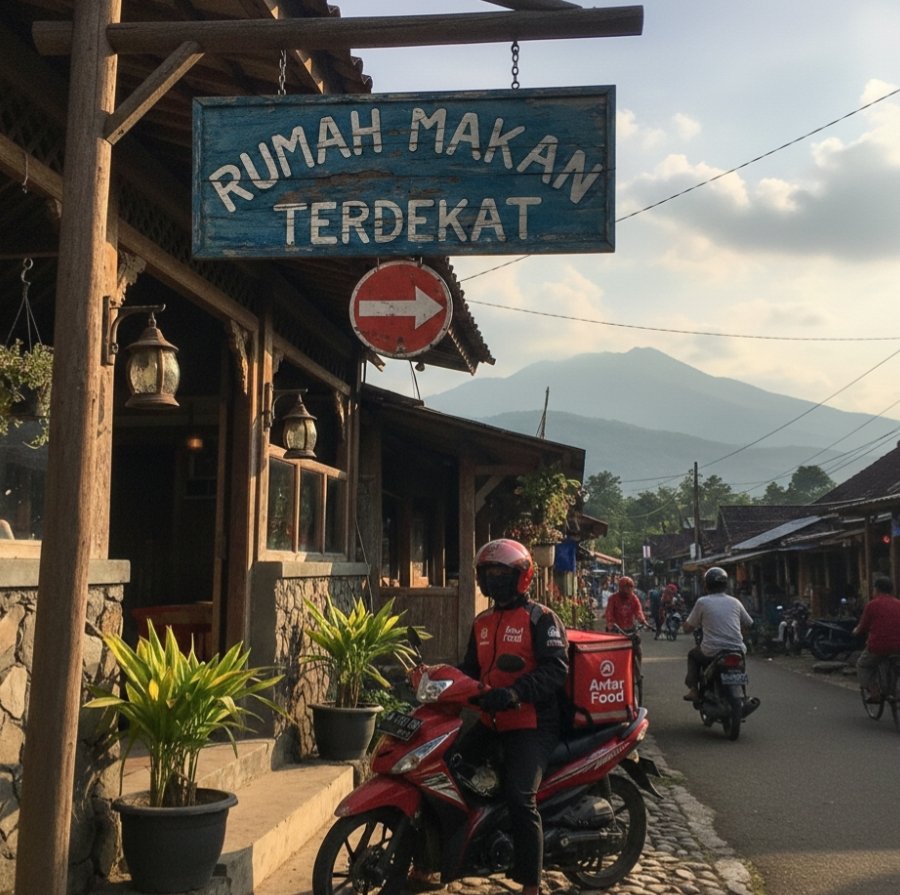 Rumah makan terdekat 